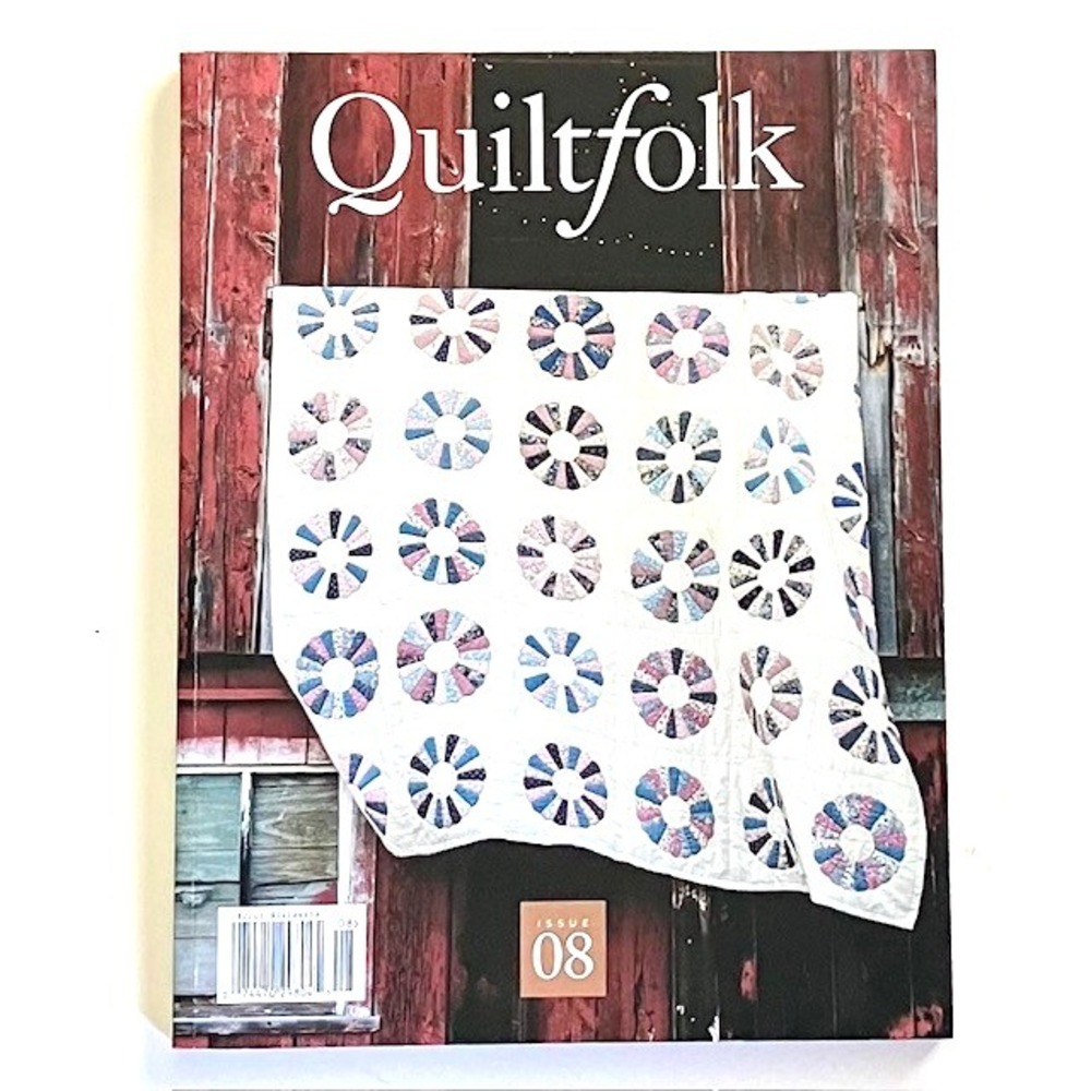 QUILTFOLK Magazine Back Issue 08‎ MICHIGAN Folkart Quilting Quilt Folk 2018